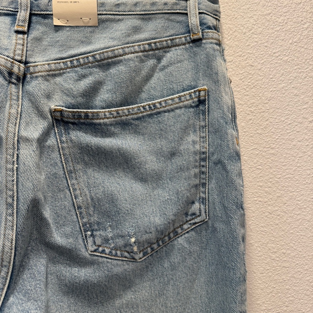 Agolde Women's Lana Jean in Denim Light - Picture 14 of 14